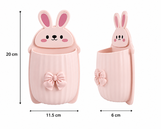 Bunny Self Adhesive Wall Organizer Pack of 2