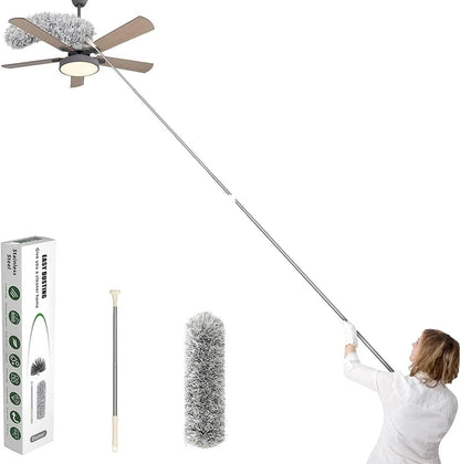 Aerowisp T100 – Telescopic High-Reach Cleaning Wand, Cloud Grey