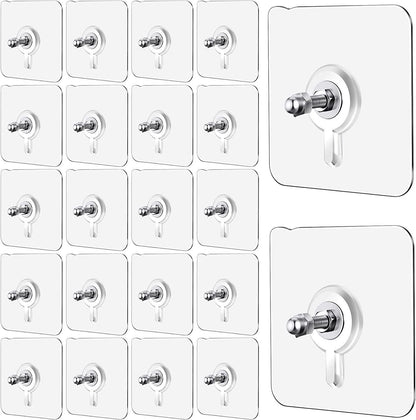 Mountelle S10 – Clear-Fix Utility Studs, 10-Piece Edition