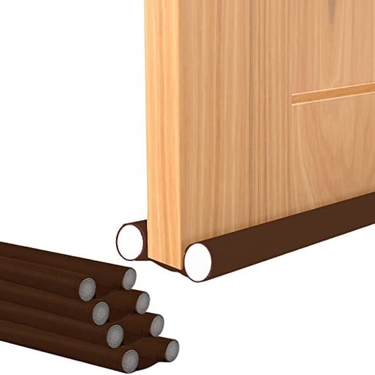 Silentra D2 – Twin-Edge Door Comfort Barrier, Cocoa Brown