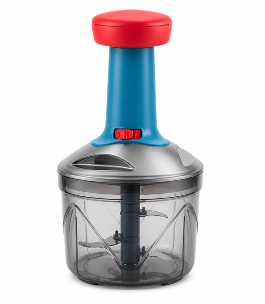 Manual Hand Press Vegetable Chopper for Kitchen 900 ML