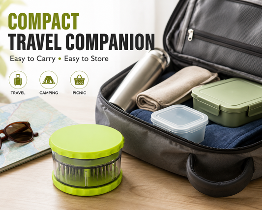 Portable Travel Manual Food Chopper