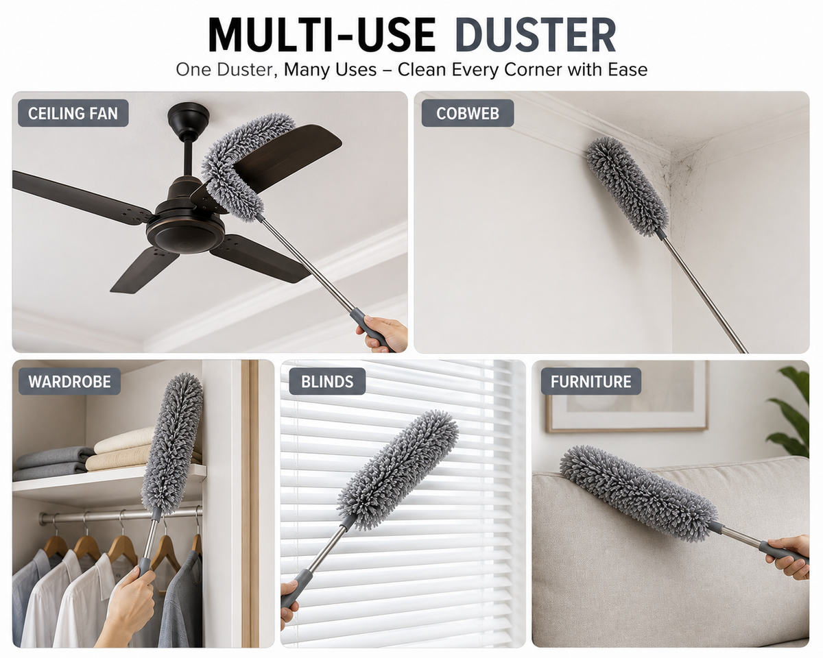 Clean Hard-to-Reach Areas More Easily