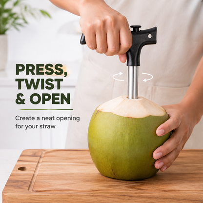 Cocovelle C7 – Fresh Coconut Access Kit, Onyx Black