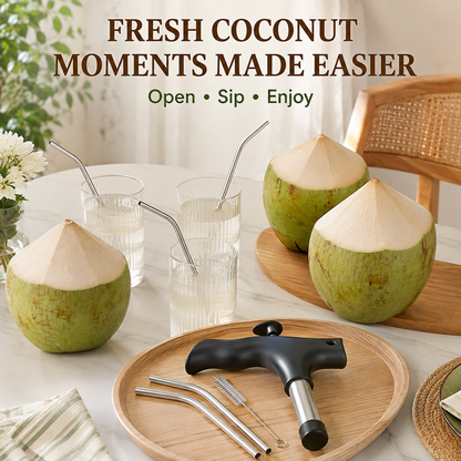 Cocovelle C7 – Fresh Coconut Access Kit, Onyx Black