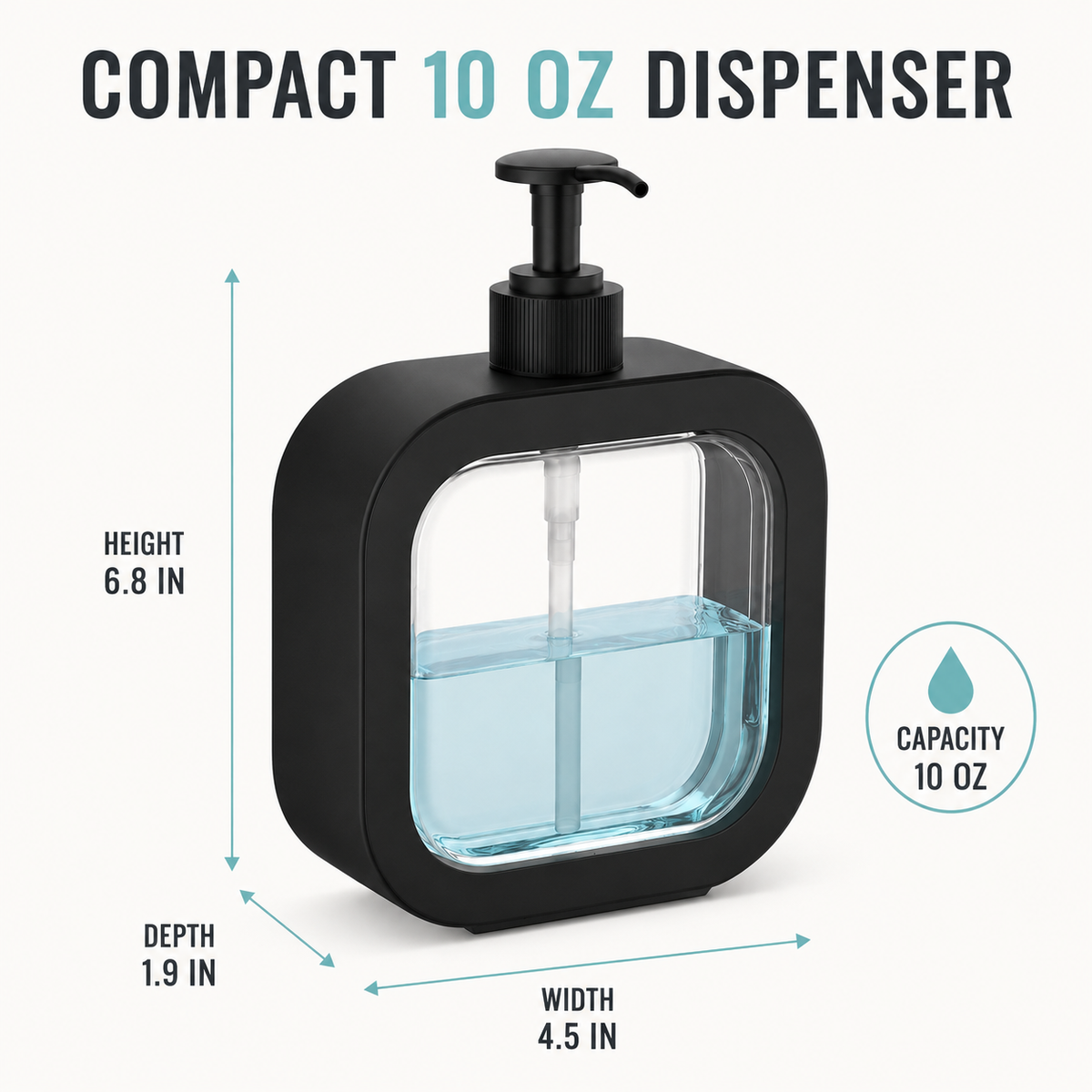 Dispelle P14 – Countertop Liquid-Care Vessel, Assorted Colour