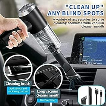 Vortenix V2 – Cordless Clean & Blow System, Midnight Black